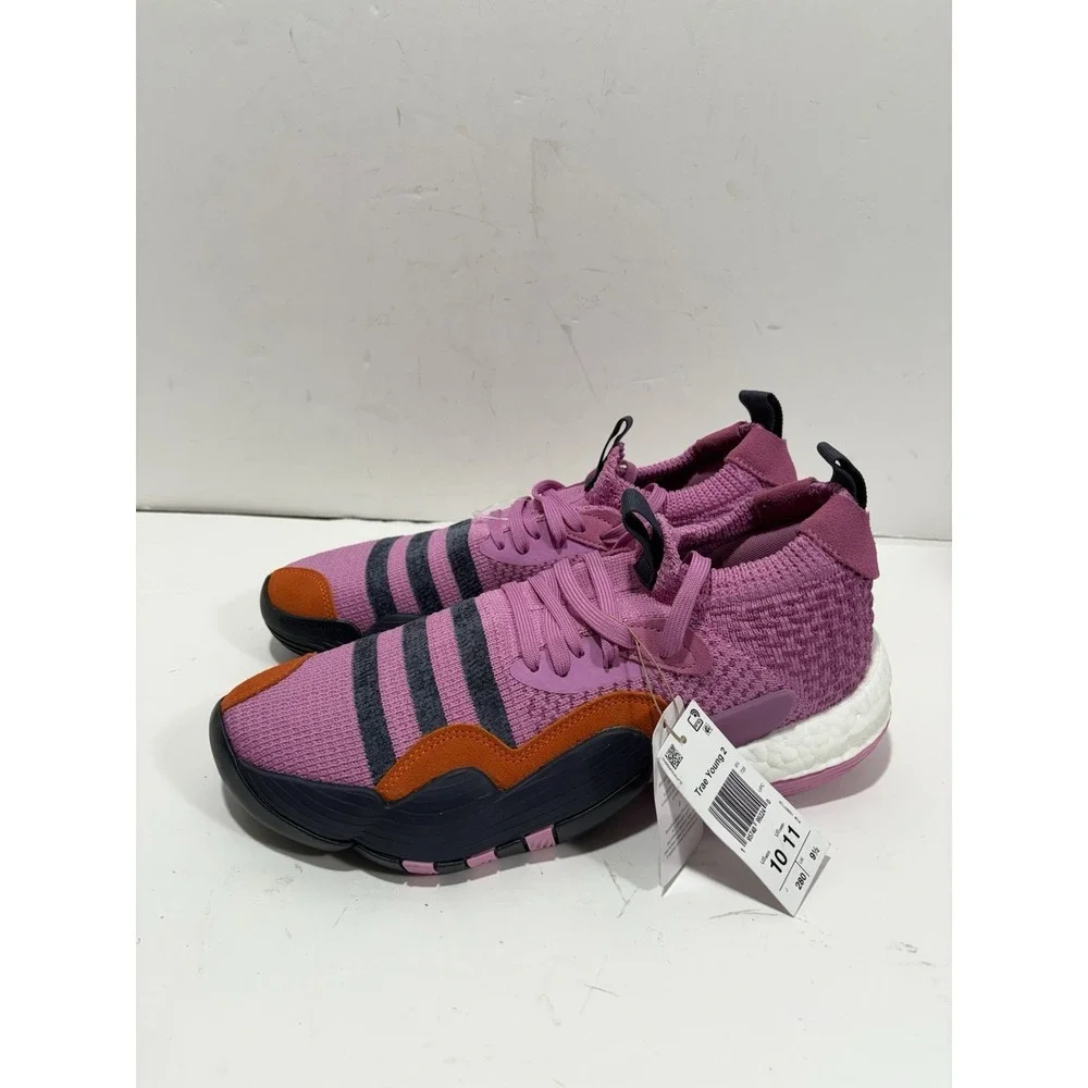 Adidas Trae Young 2 Men's‎ size 10 Basketball Shoes Sneakers Pink NWT